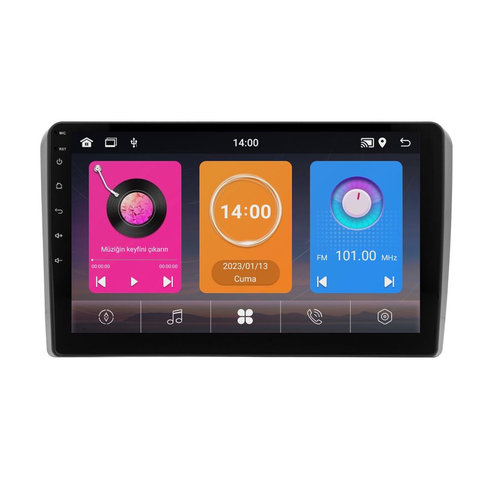 Audi A3 Android Multimedya Sistemi (2005-2012)